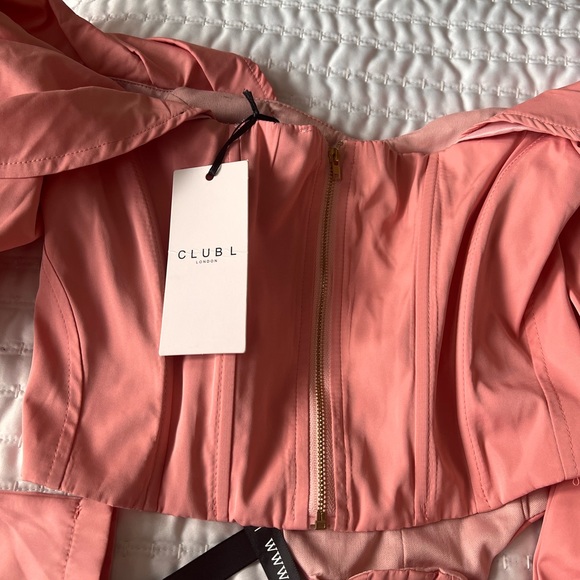 Bardot Sweetheart Cropped Corset Top - Picture 2 of 2